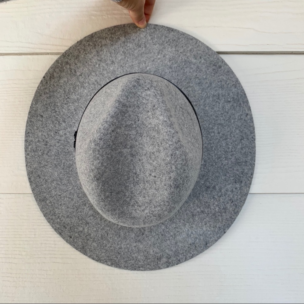 | tabitha gray wool minimalist hat | - Picture 6 of 8